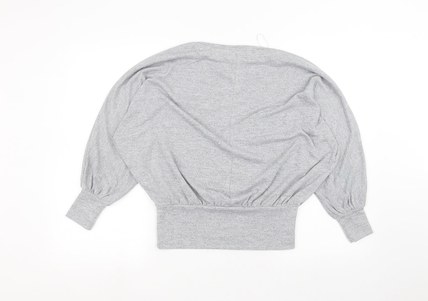 New Look Womens Grey   Basic T-Shirt Size S