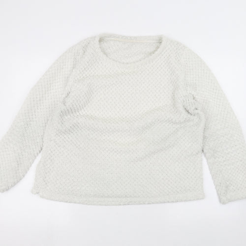 George Womens White   Pullover Jumper Size 12