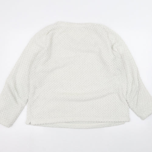 George Womens White   Pullover Jumper Size 12