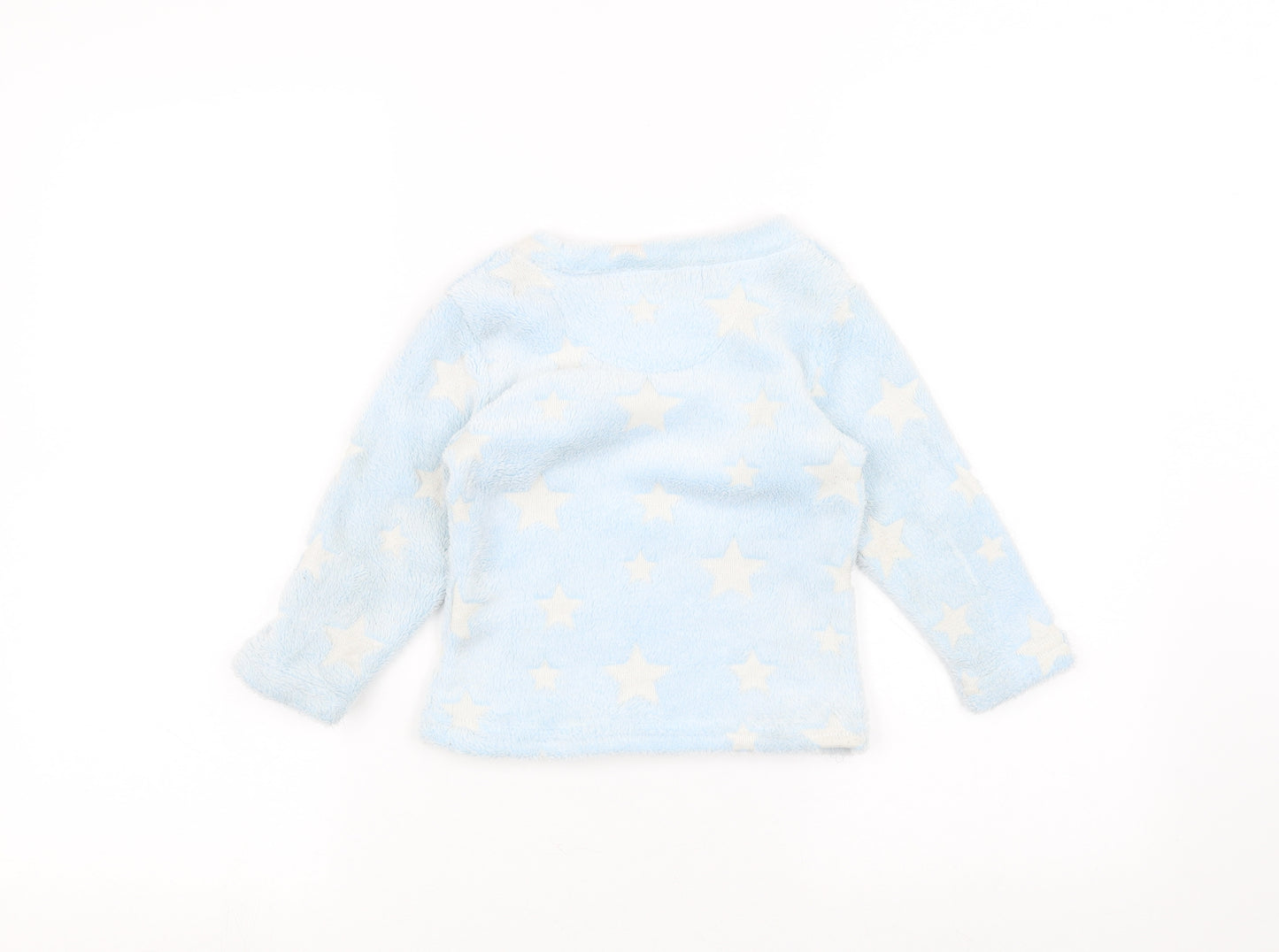 Glow in the dark Girls Blue   Pullover Jumper Size 2-3 Years  - Glow in the dark