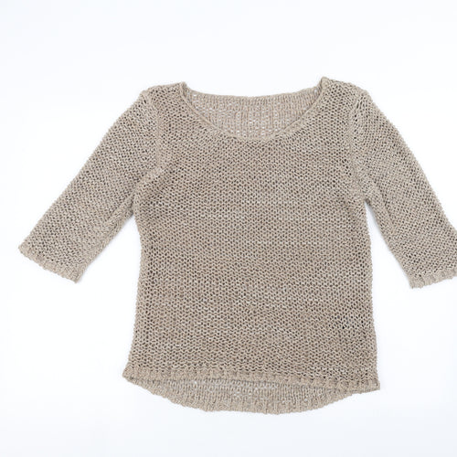NEXT Womens Brown   Pullover Jumper Size M