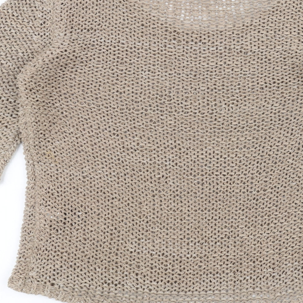 NEXT Womens Brown   Pullover Jumper Size M