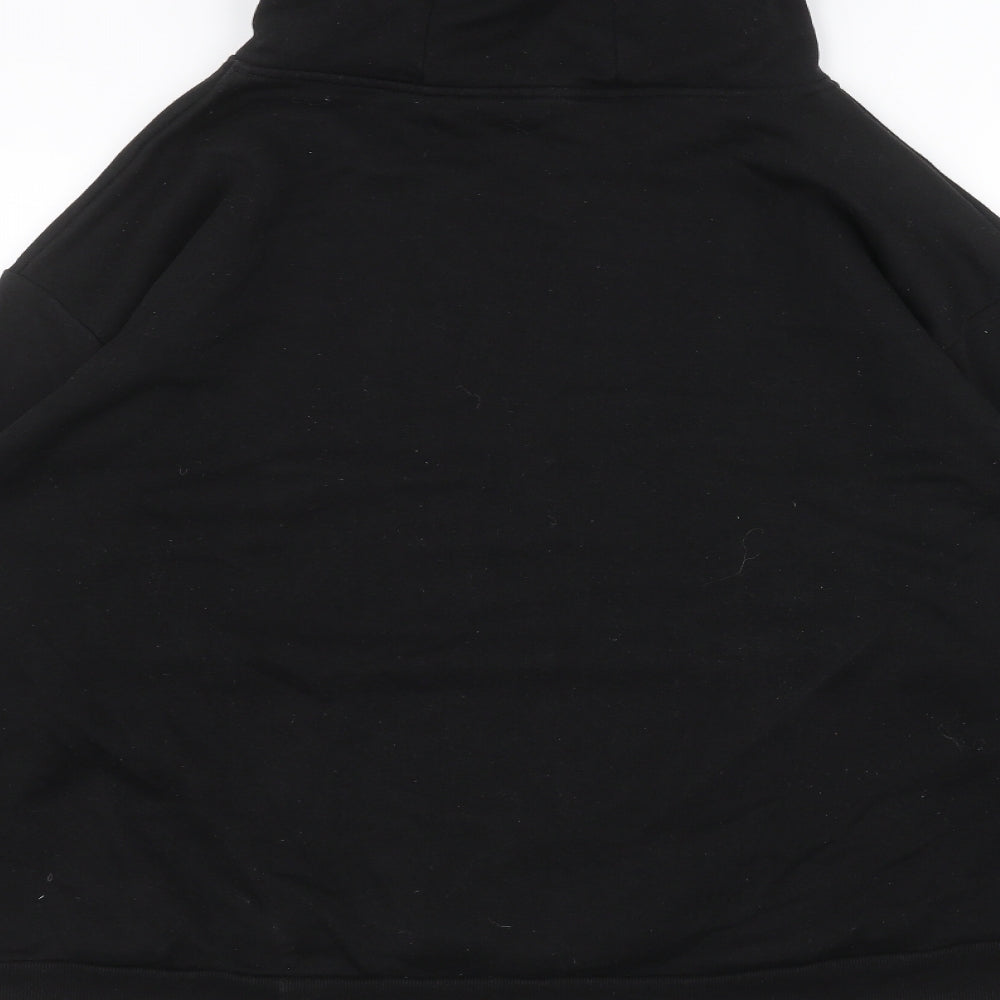 Primark Womens Black   Pullover Hoodie Size L
