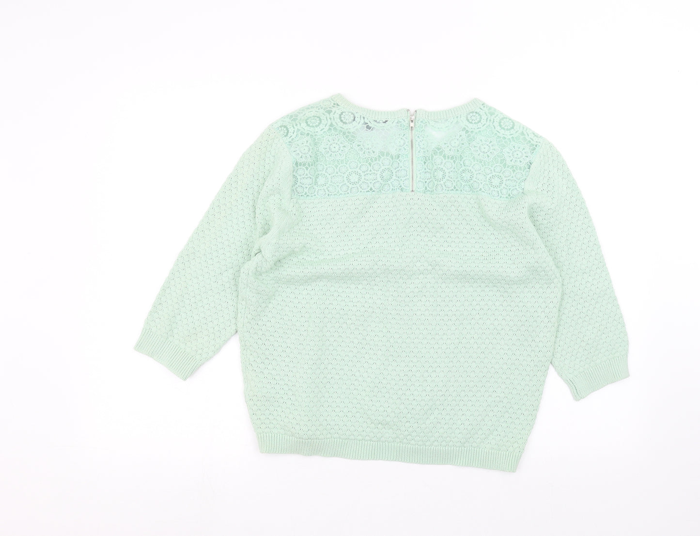 New Look Womens Green   Pullover Jumper Size 14