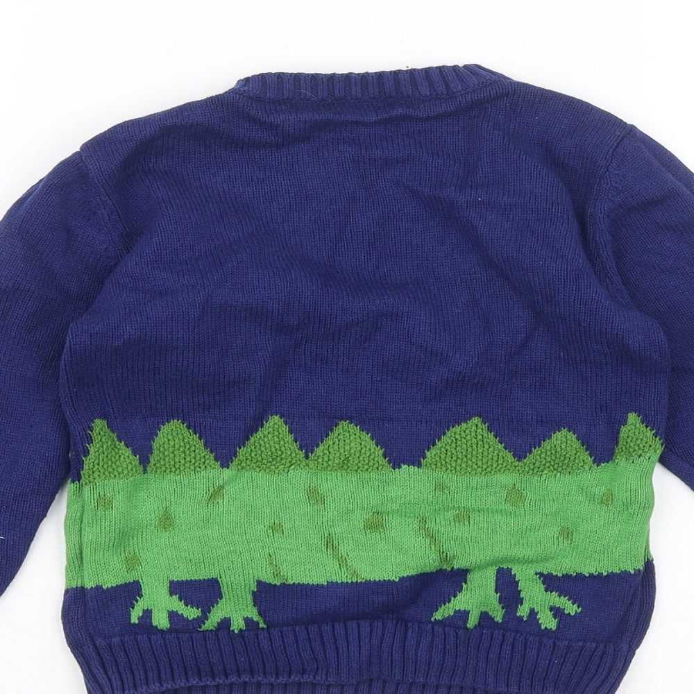 George Boys Blue   Pullover Jumper Size 3-4 Years