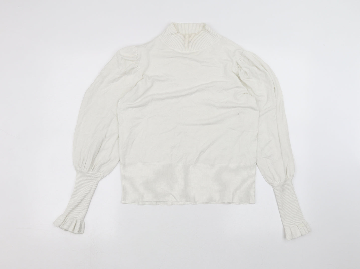 River Island Womens White   Basic T-Shirt Size 16