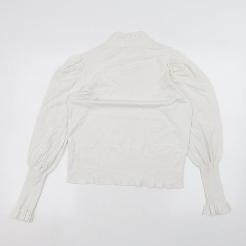 River Island Womens White   Basic T-Shirt Size 16