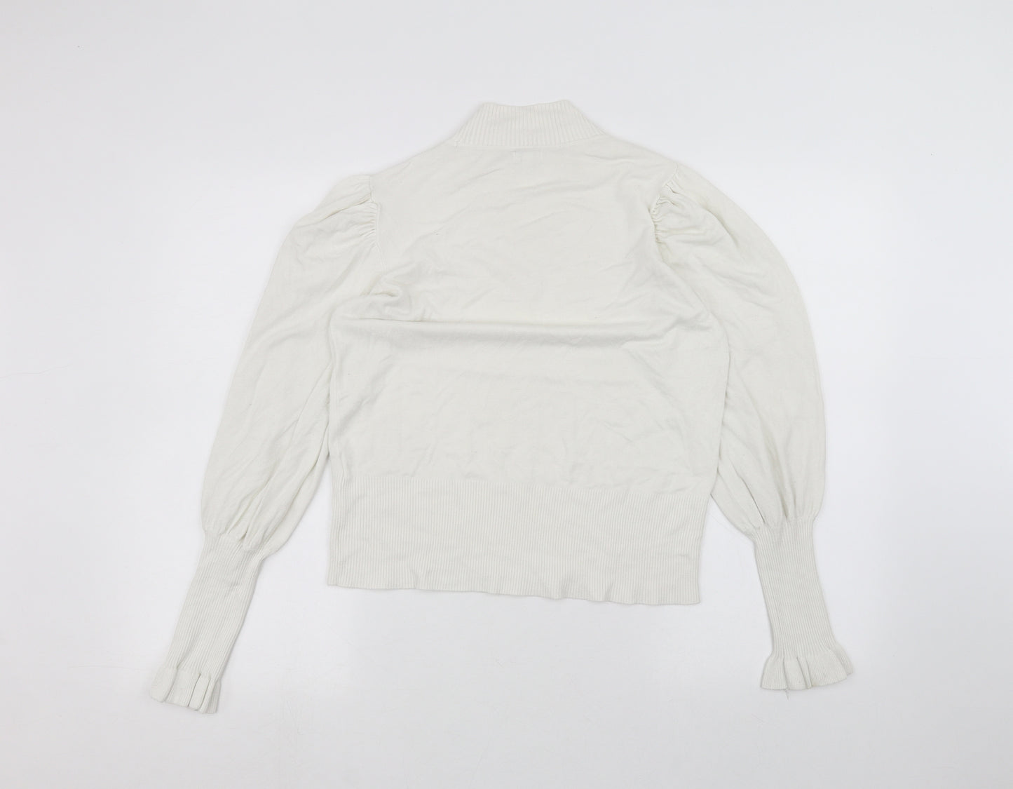 River Island Womens White   Basic T-Shirt Size 16