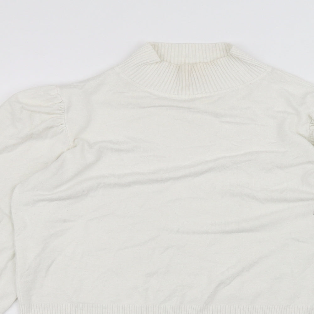 River Island Womens White   Basic T-Shirt Size 16