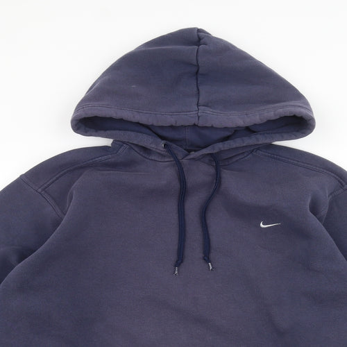 Nike Womens Blue   Pullover Hoodie Size M