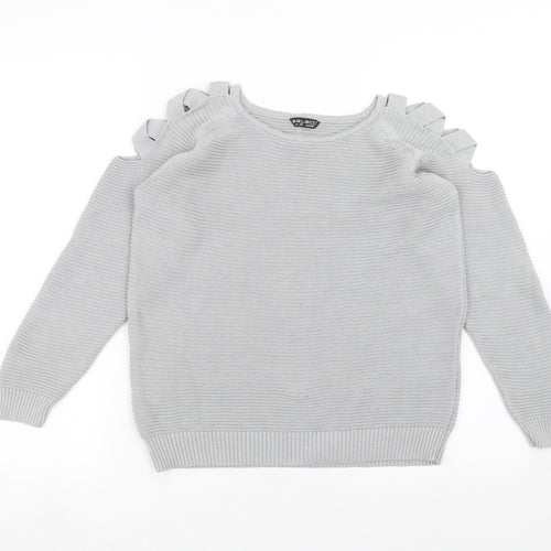 Select Womens Grey   Pullover Jumper Size 12