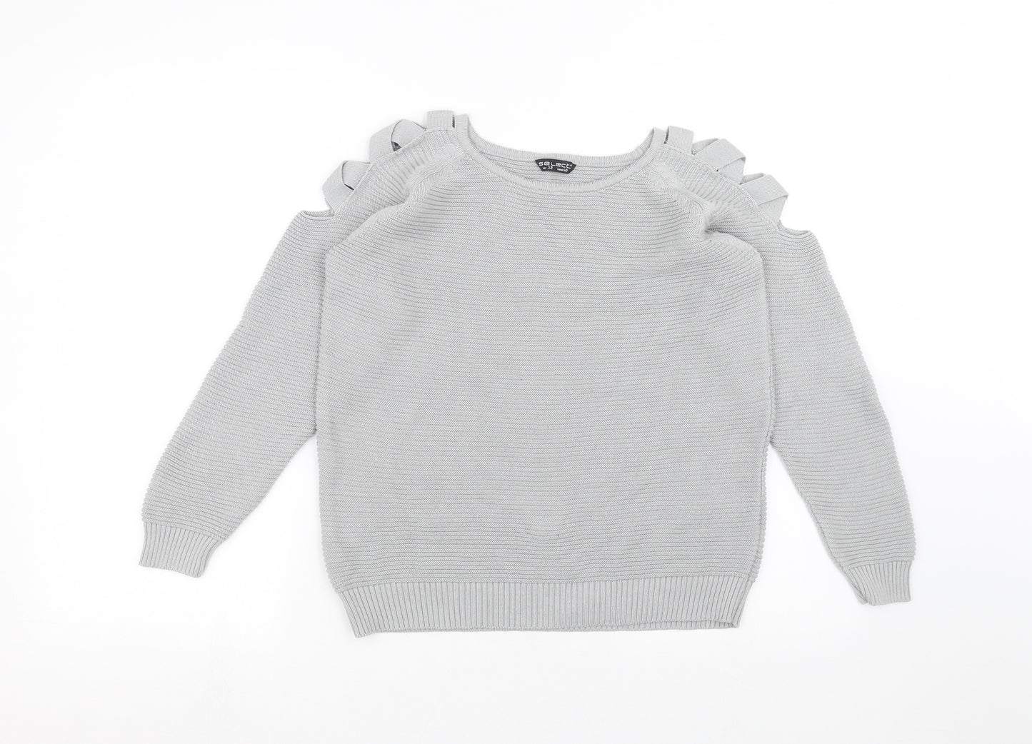 Select Womens Grey   Pullover Jumper Size 12