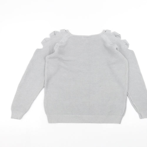 Select Womens Grey   Pullover Jumper Size 12