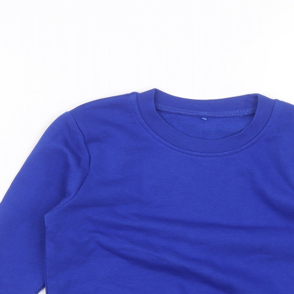 George Boys Blue   Pullover Jumper Size 3-4 Years