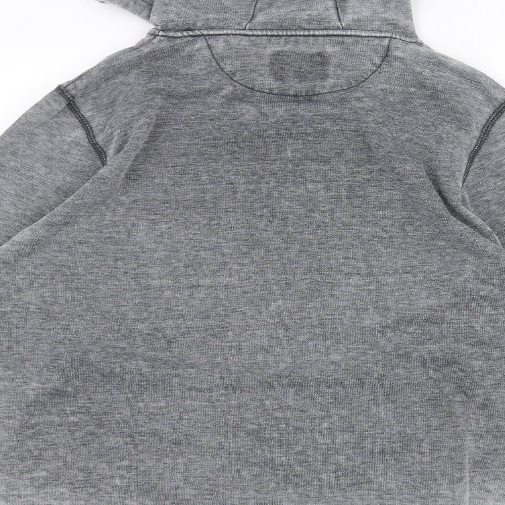 Threadbare Mens Grey   Pullover Hoodie Size M