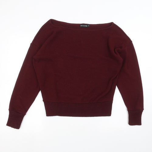 PRETTYLITTLETHING Womens Red   Pullover Jumper Size M