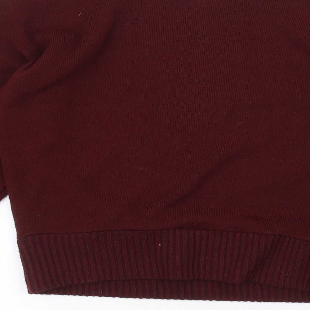 PRETTYLITTLETHING Womens Red   Pullover Jumper Size M
