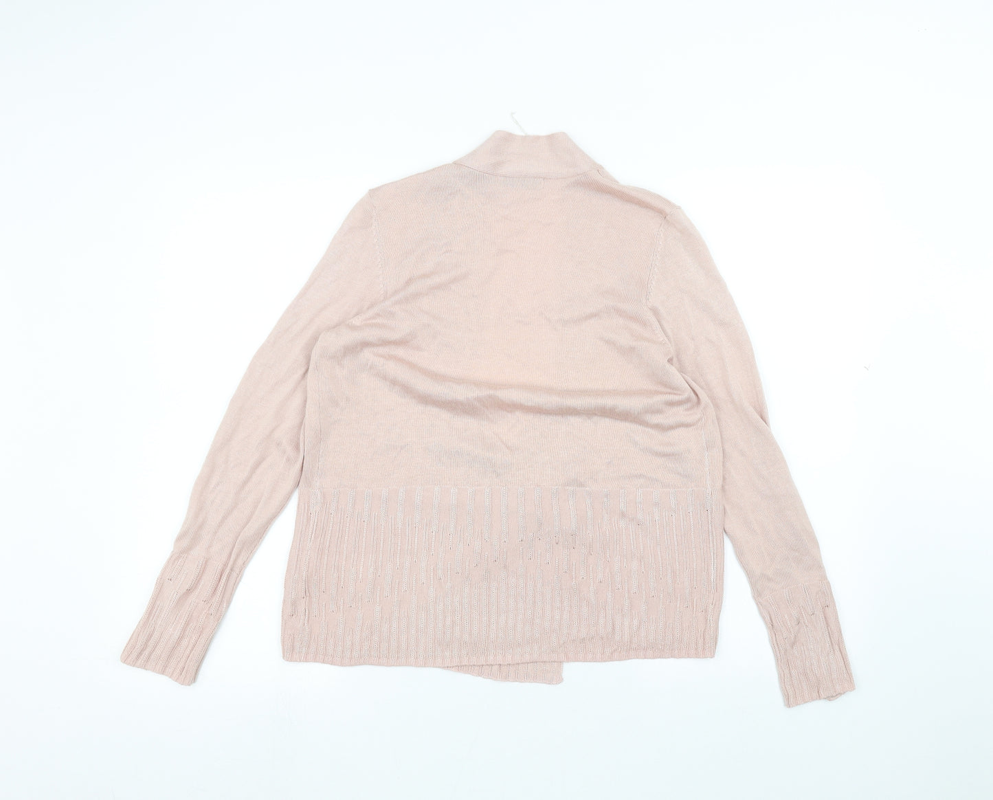 Marks and Spencer Womens Pink   Cardigan Jumper Size 12