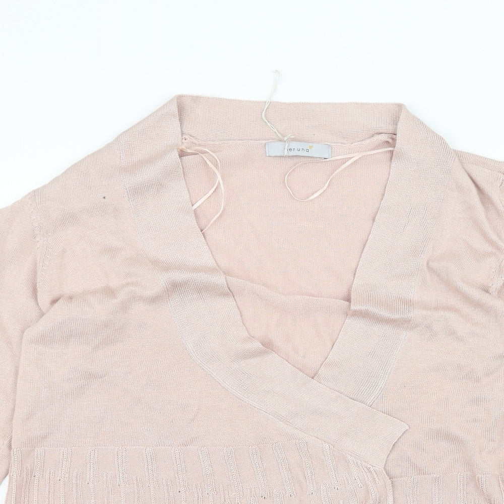 Marks and Spencer Womens Pink   Cardigan Jumper Size 12