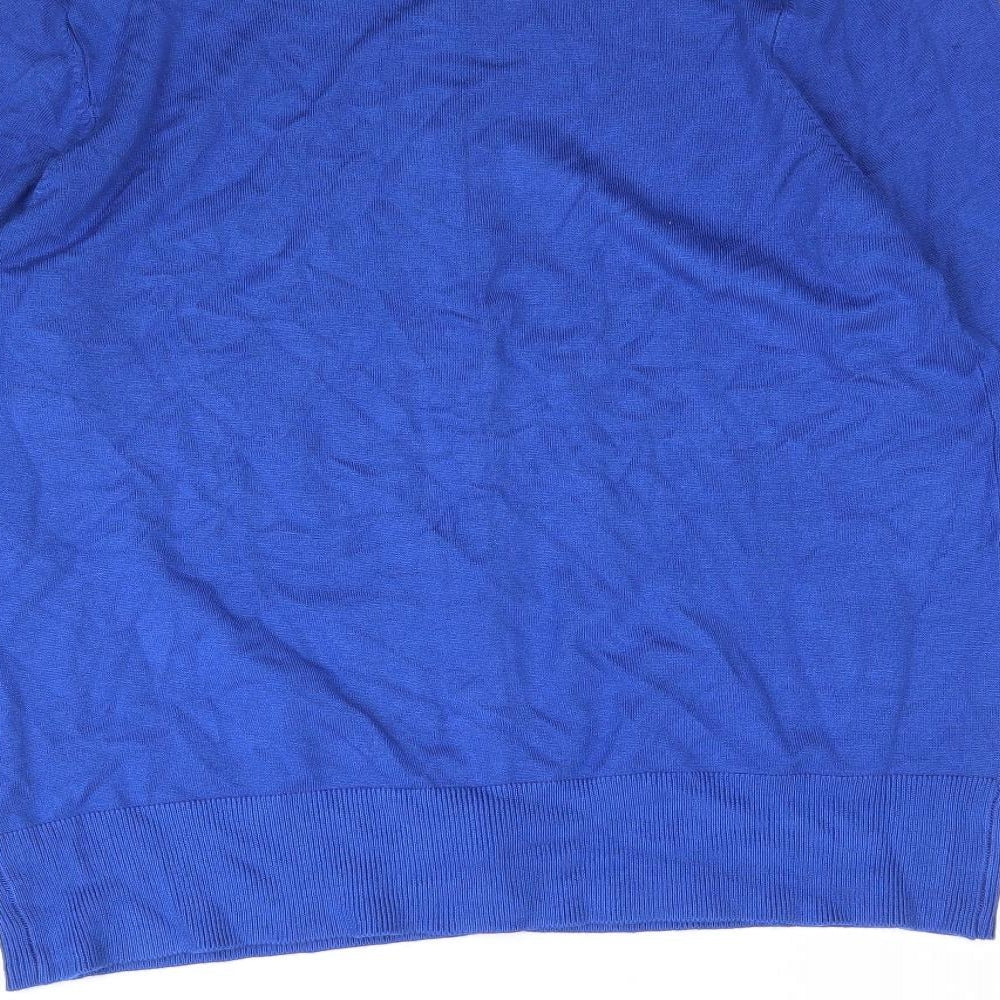 F&F Womens Blue  Knit Cardigan Jumper Size 18