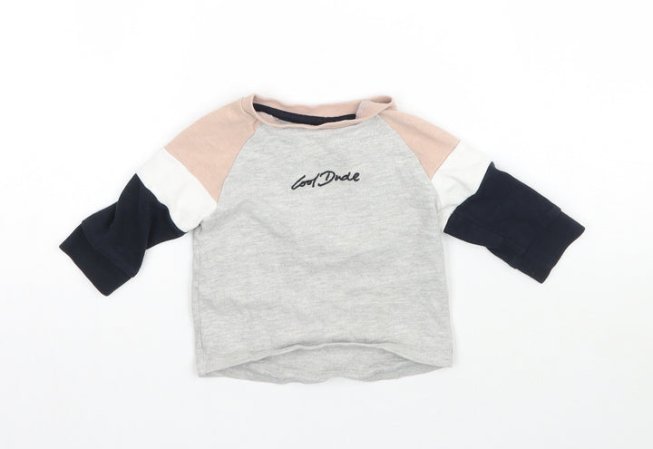 NEXT Baby Multicoloured   Basic T-Shirt Size 3-6 Months  - Cool Dude
