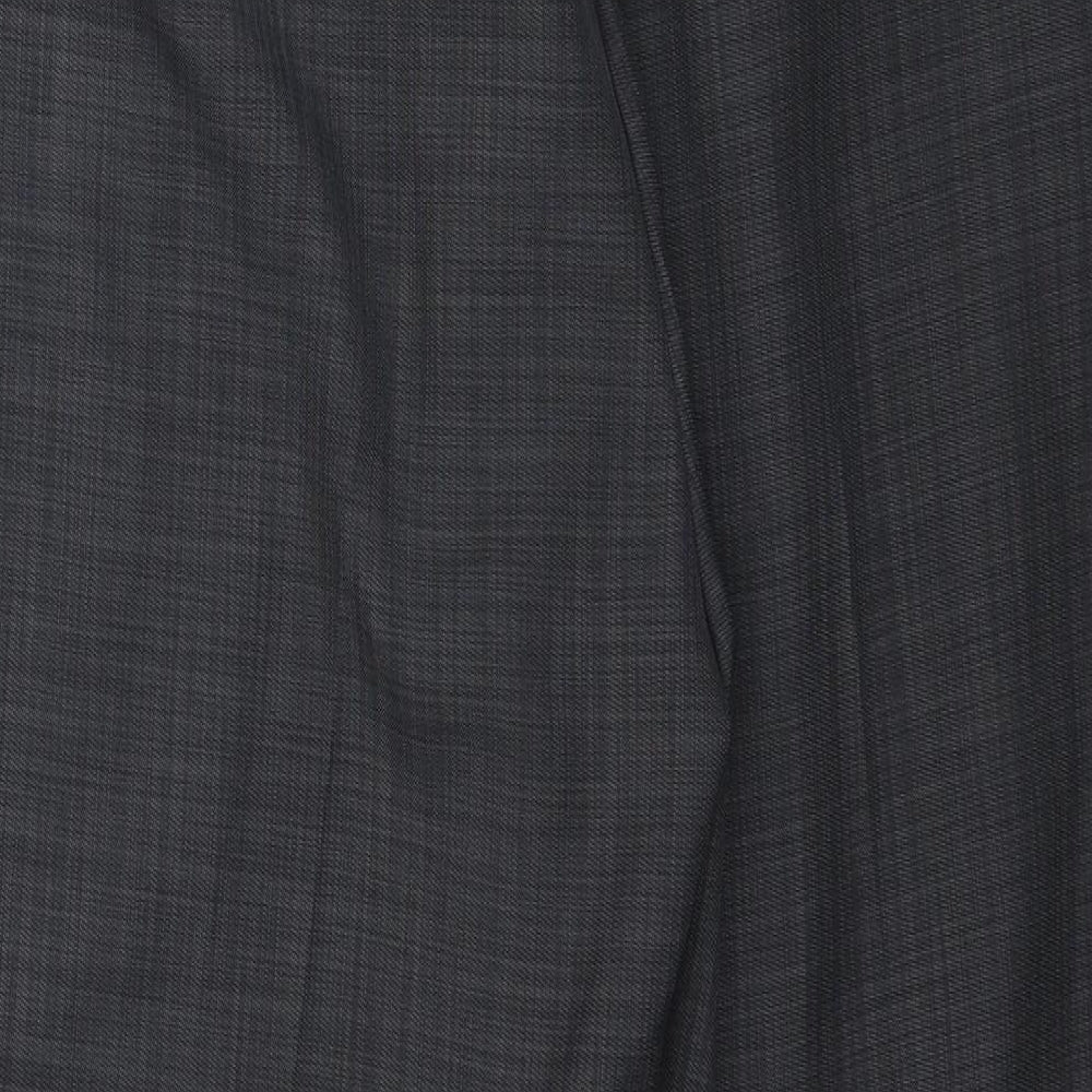 Marks and Spencer Womens Grey   Trousers  Size 18 L27 in - Work Office