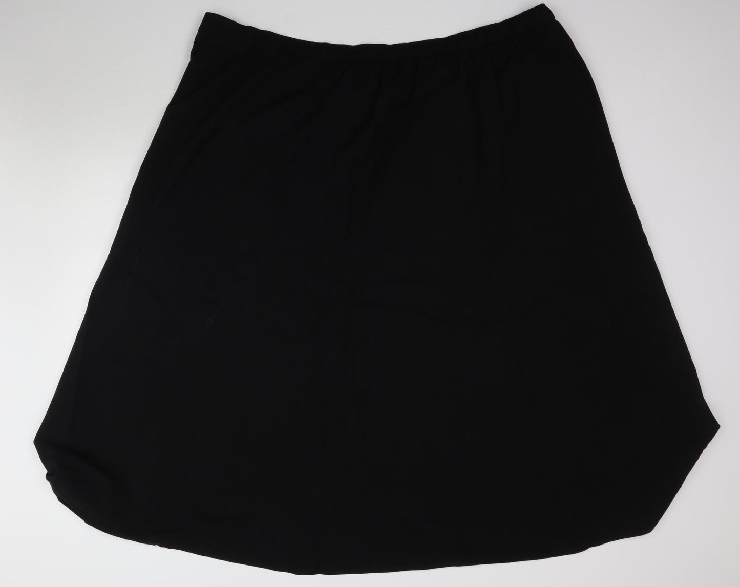 Preworn Womens Black   A-Line Skirt Size 30