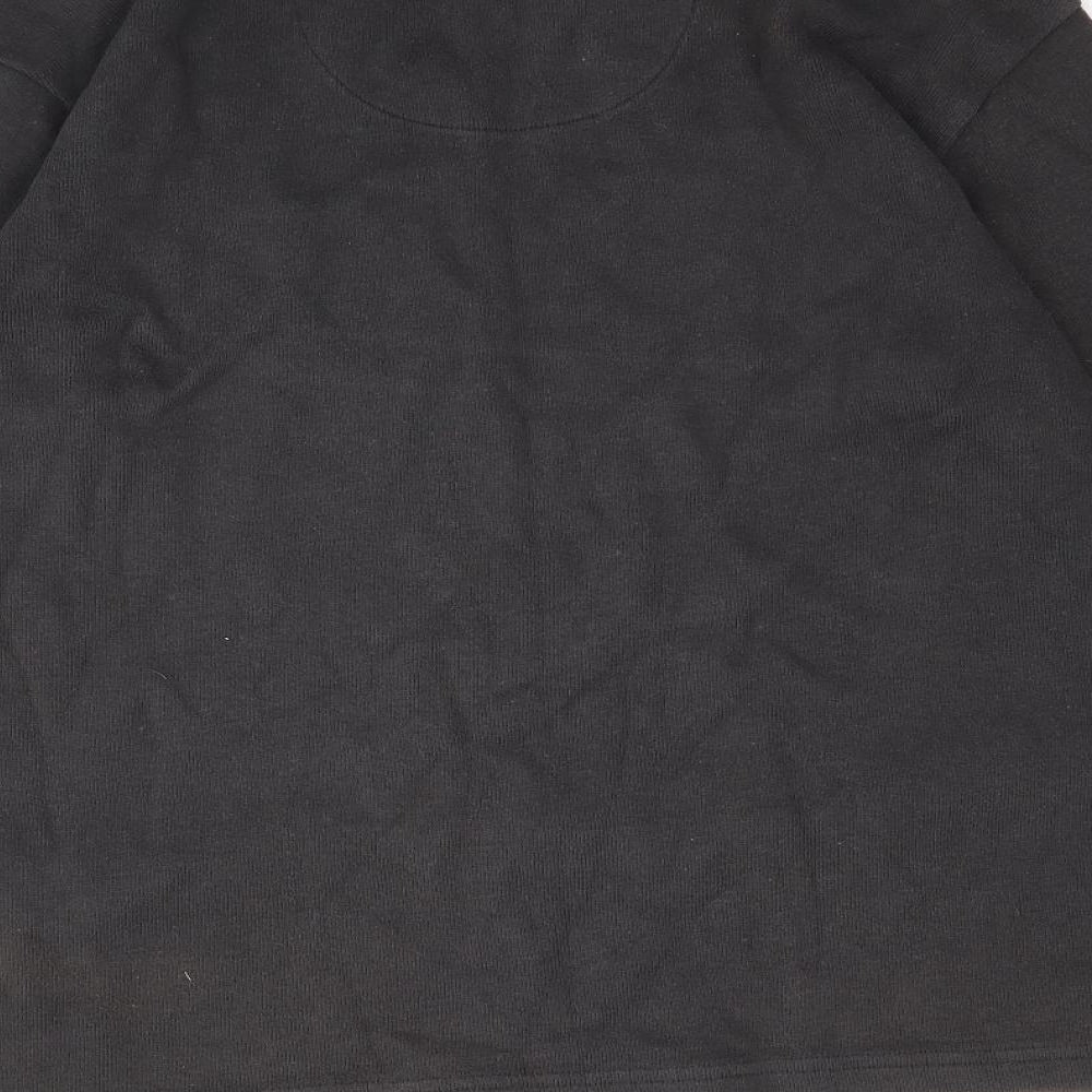 Peruvian Mens Grey   Pullover Sweatshirt Size M