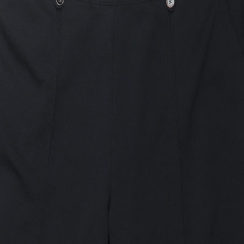 BM Womens Black   Trousers  Size 18 L25 in
