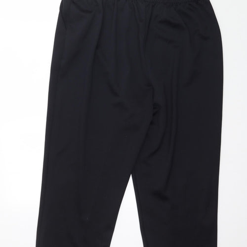 BM Womens Blue   Capri Trousers Size 18 L24 in