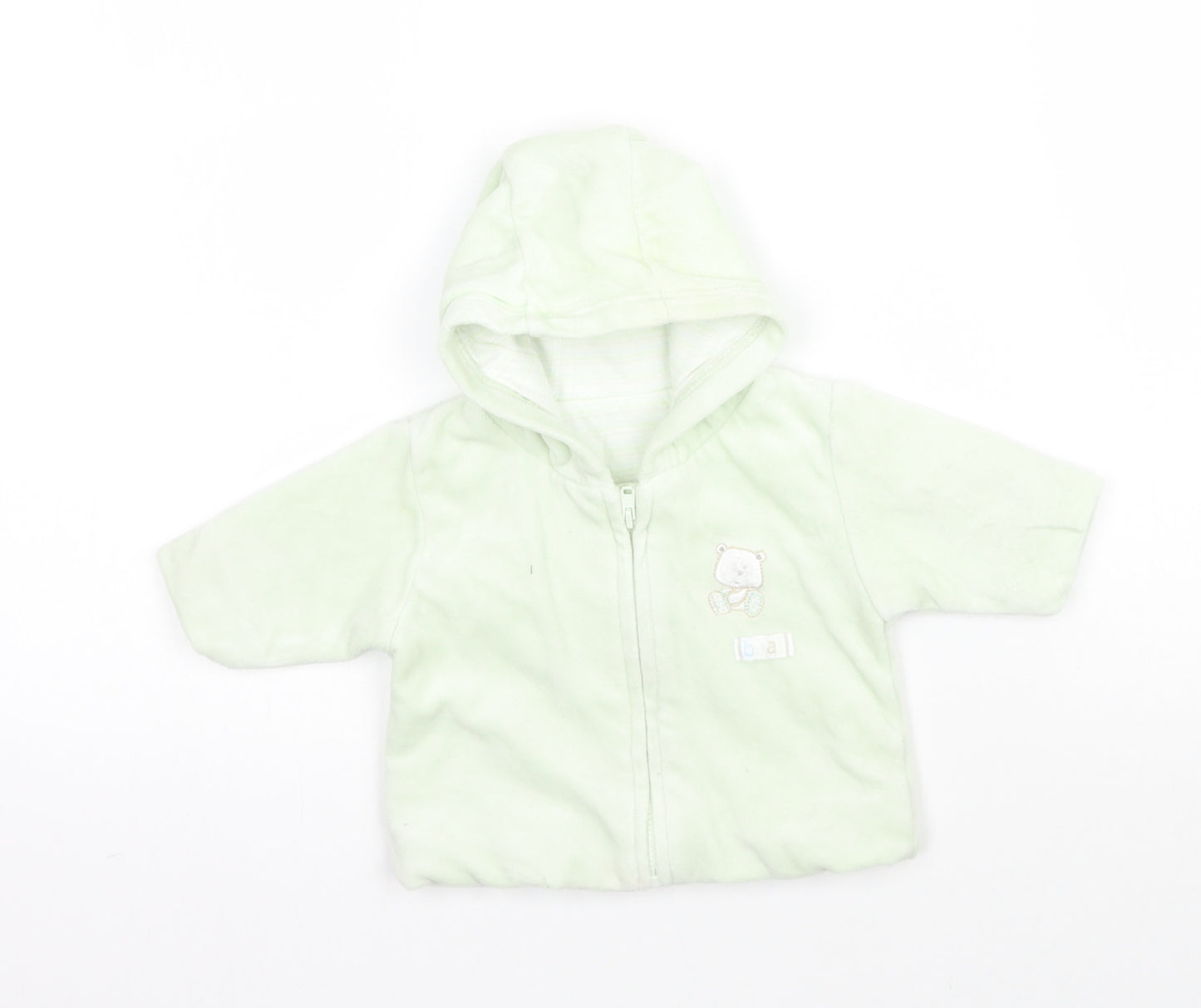 Mothercare Baby Green   Cardigan Jumper One Size  - Newborn Bear