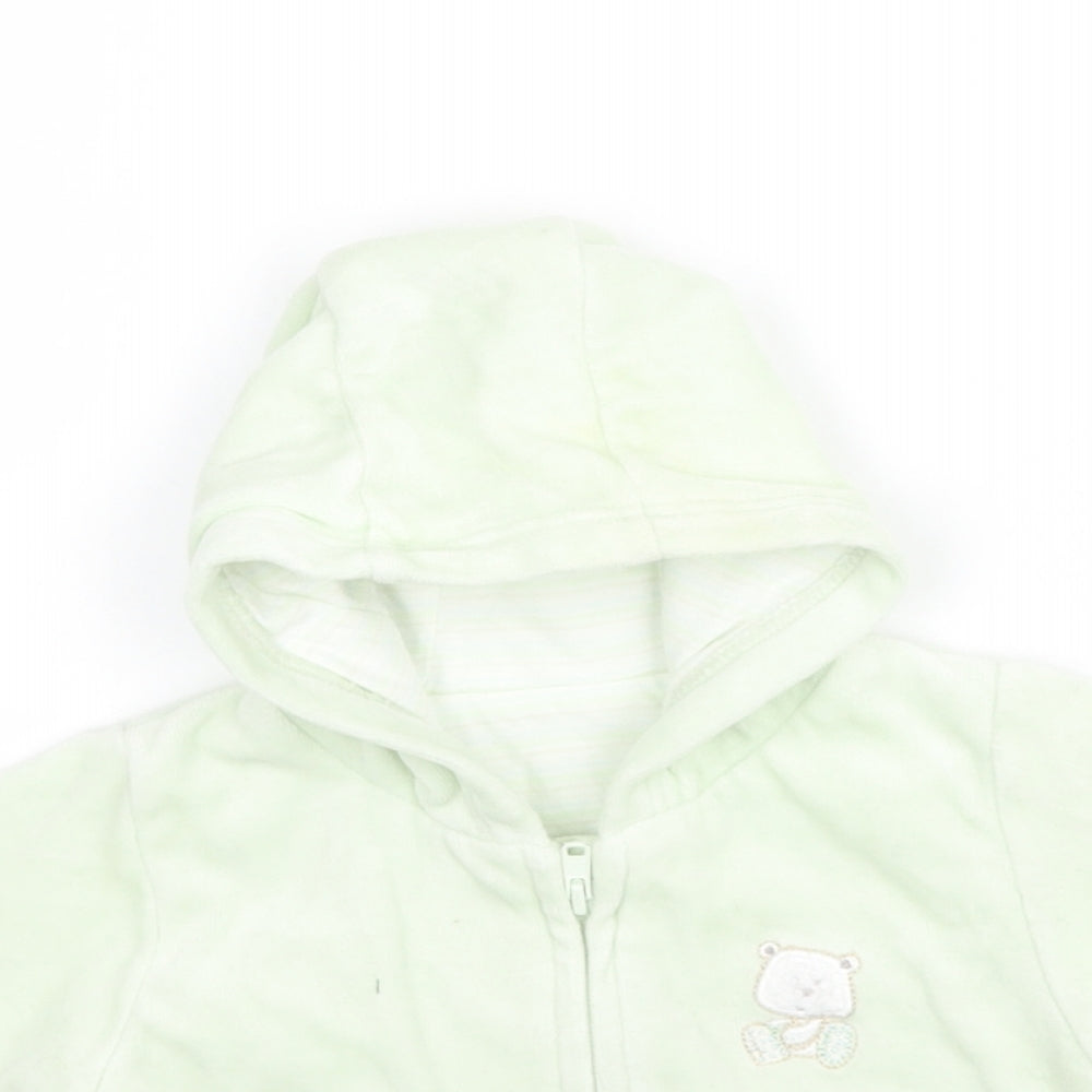 Mothercare Baby Green   Cardigan Jumper One Size  - Newborn Bear