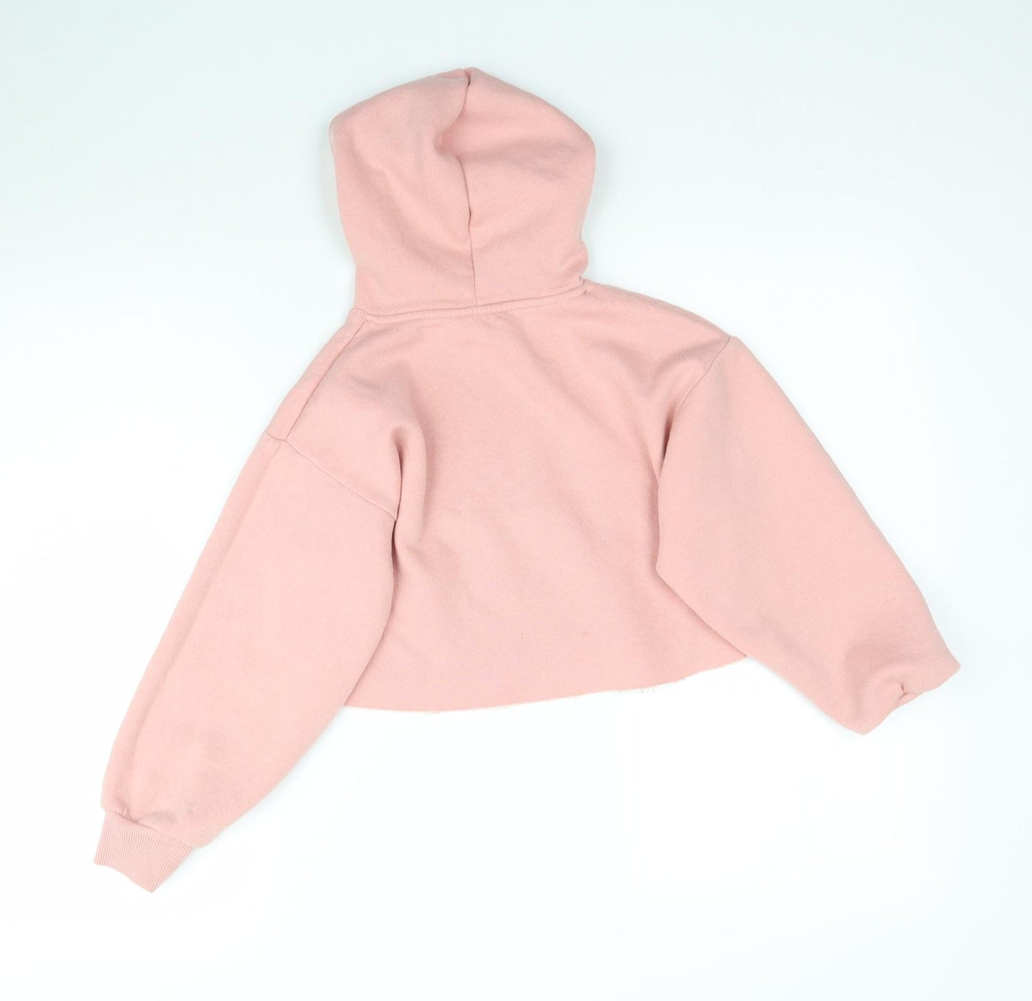 Candy Couture Girls Pink   Pullover Hoodie Size 9 Years  - Cropped