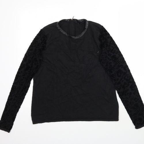 Coast Womens Black   Basic Blouse Size M