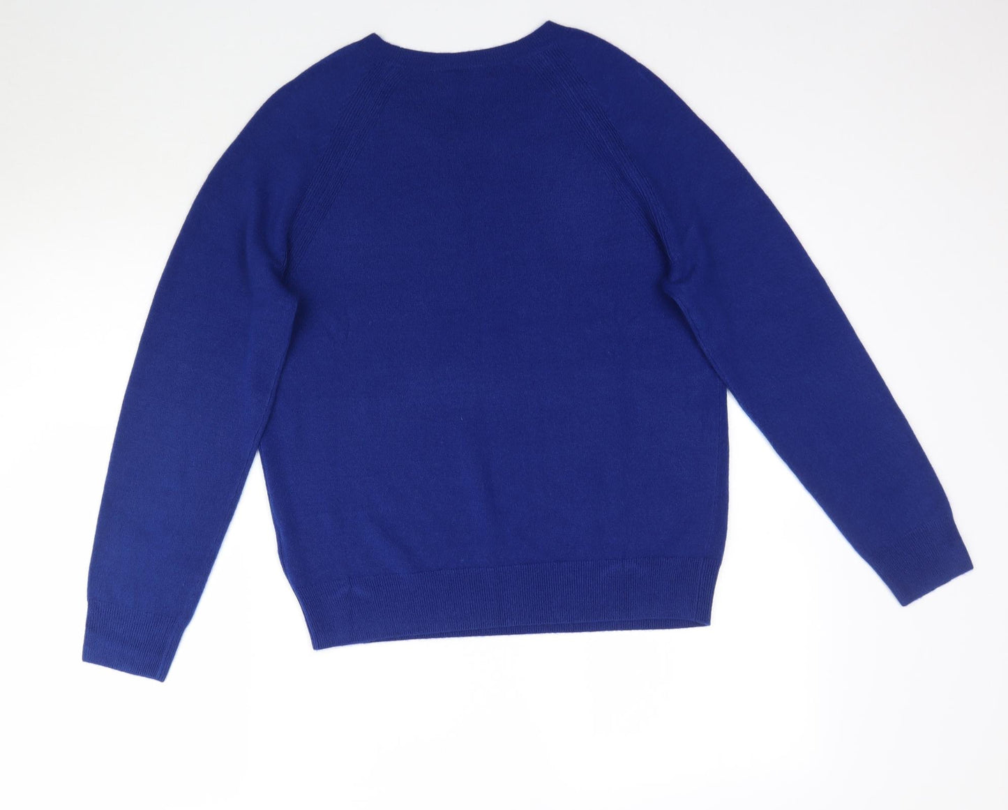 Marks and Spencer Womens Blue  Knit Pullover Jumper Size 12