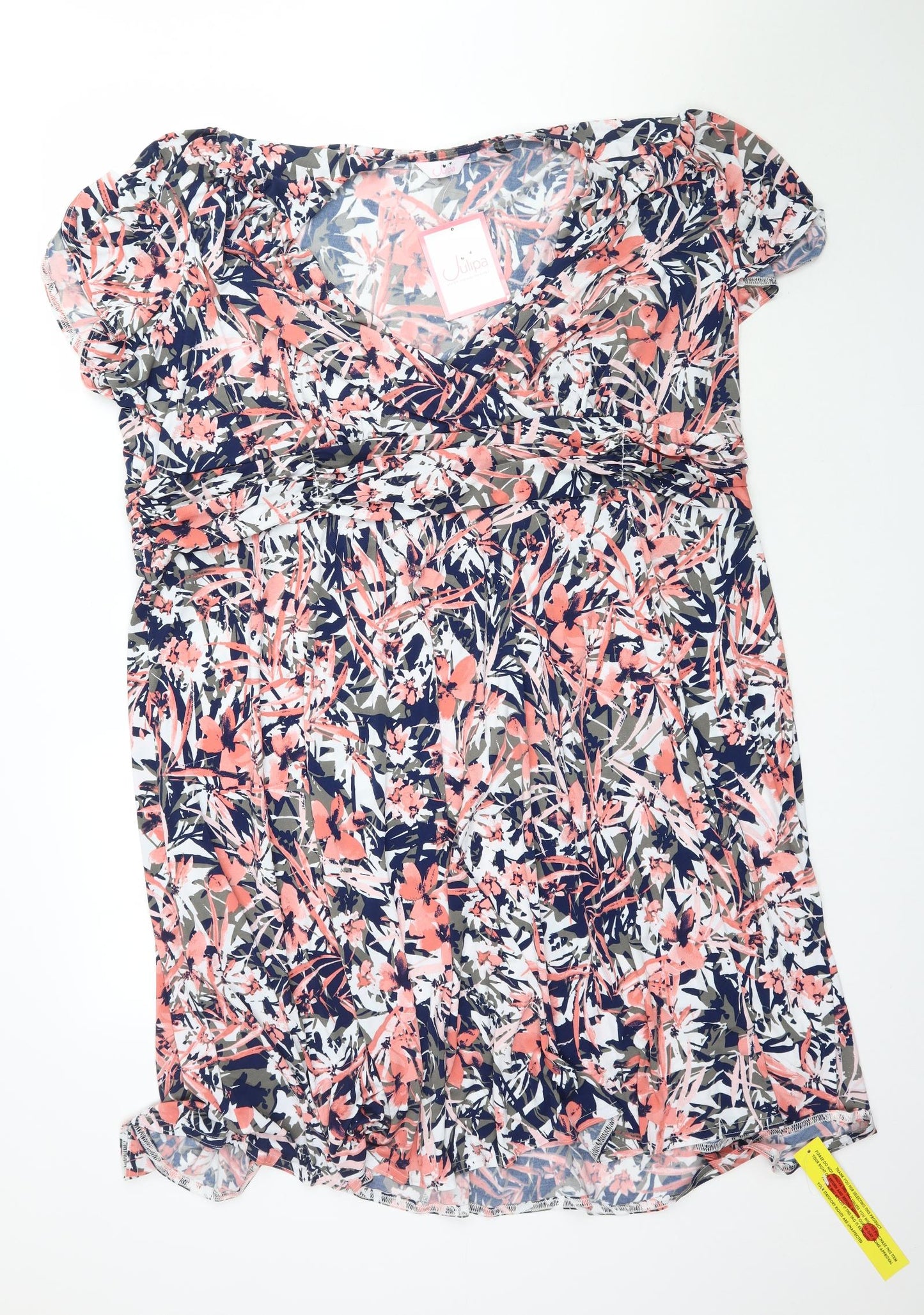 Julipa Womens Multicoloured Floral  Fit & Flare  Size 30