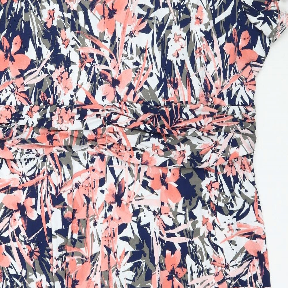 Julipa Womens Multicoloured Floral  Fit & Flare  Size 30