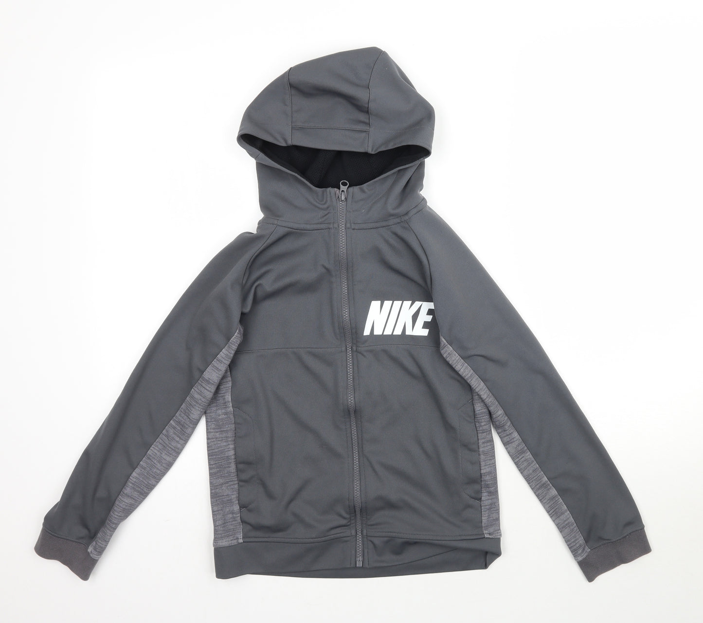 Nike Boys Grey   Full Zip Hoodie Size M