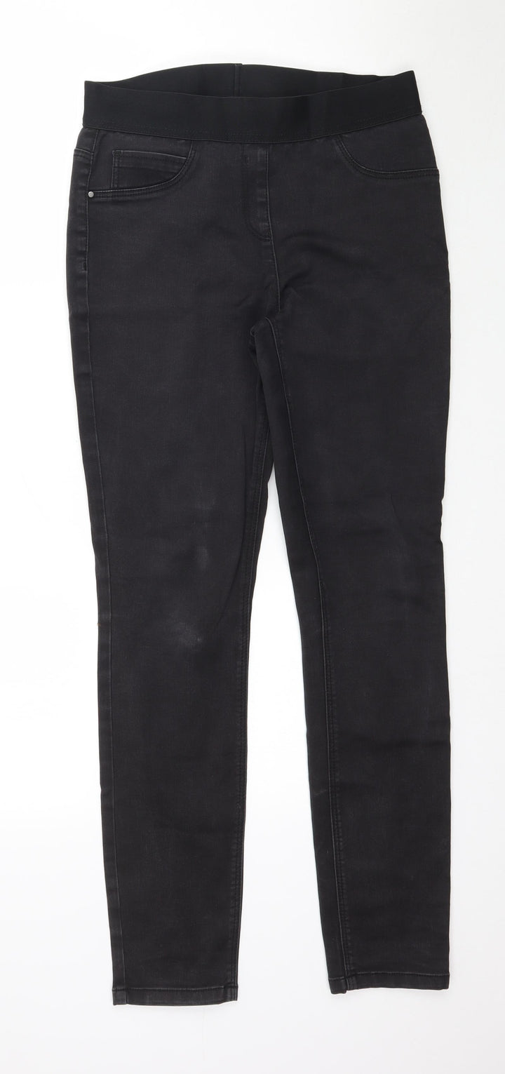 George Womens Black Denim Jegging Jeans Size S L30 in