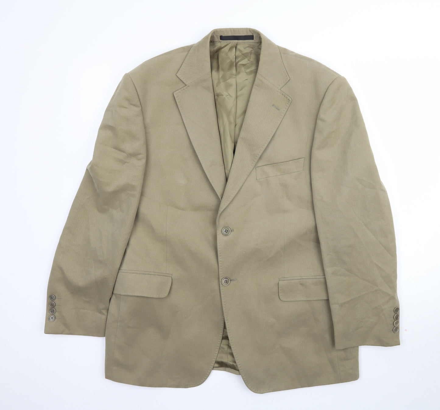 Marks and Spencer Mens Beige   Jacket Suit Jacket Size 42