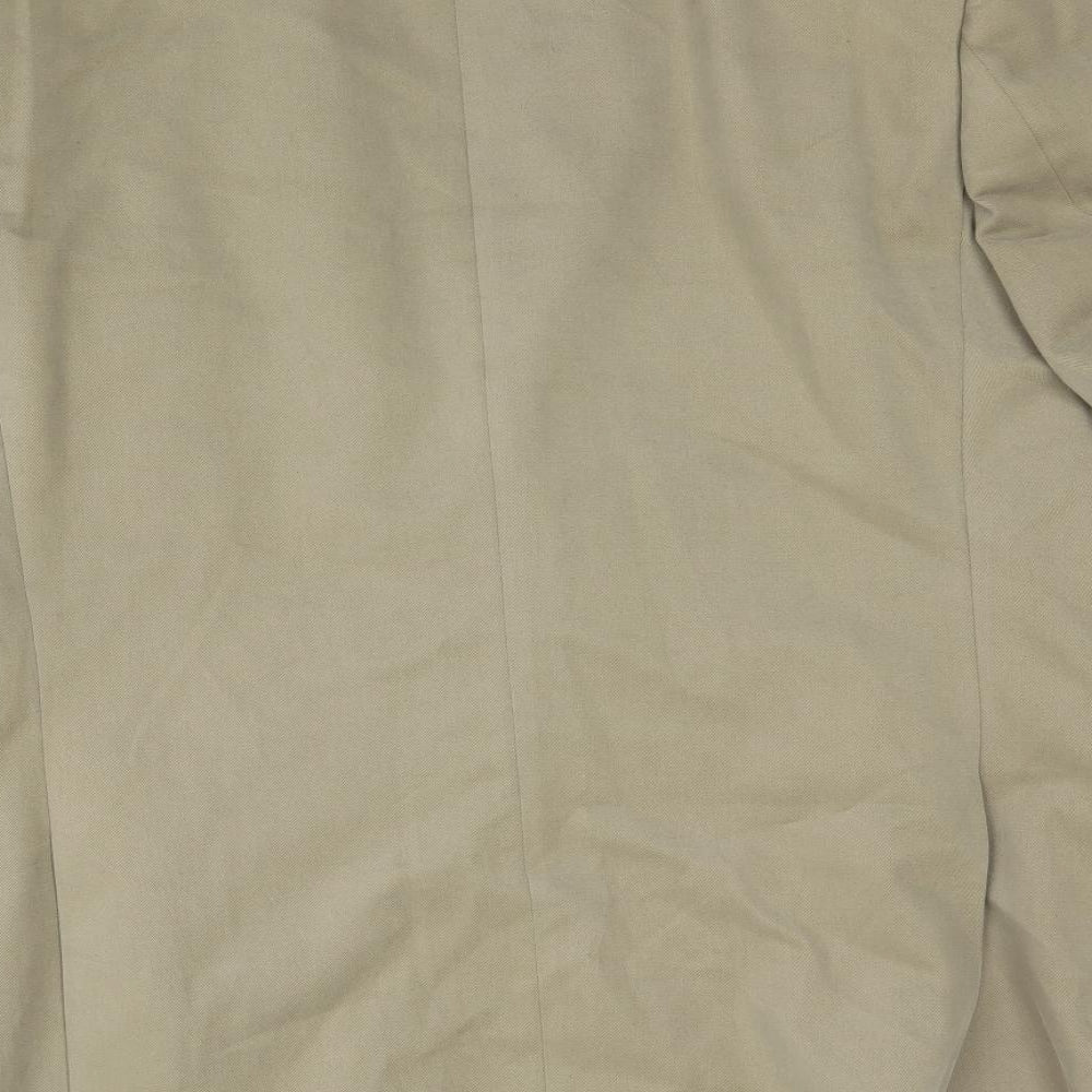 Marks and Spencer Mens Beige   Jacket Suit Jacket Size 42