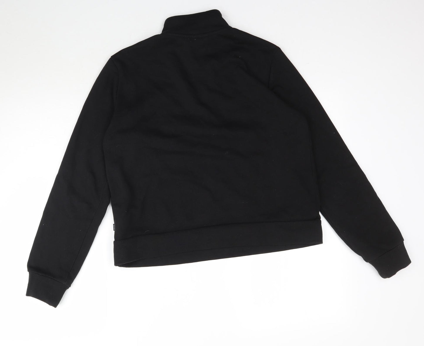 PUMA Womens Black   Pullover Sweatshirt Size M