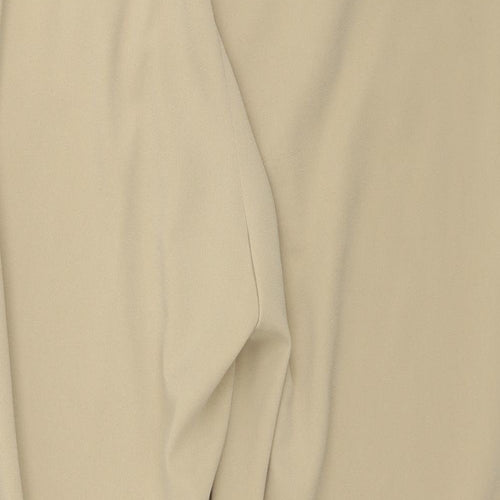 ELVI Womens Beige   Trousers  Size 18 L28 in