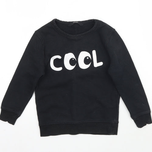 George Boys Black   Pullover Sweatshirt Size 2-3 Years  - Cool