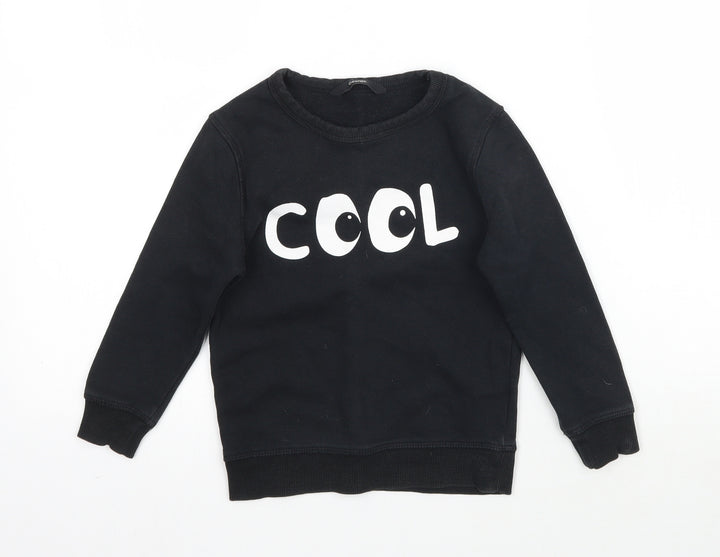 George Boys Black   Pullover Sweatshirt Size 2-3 Years  - Cool
