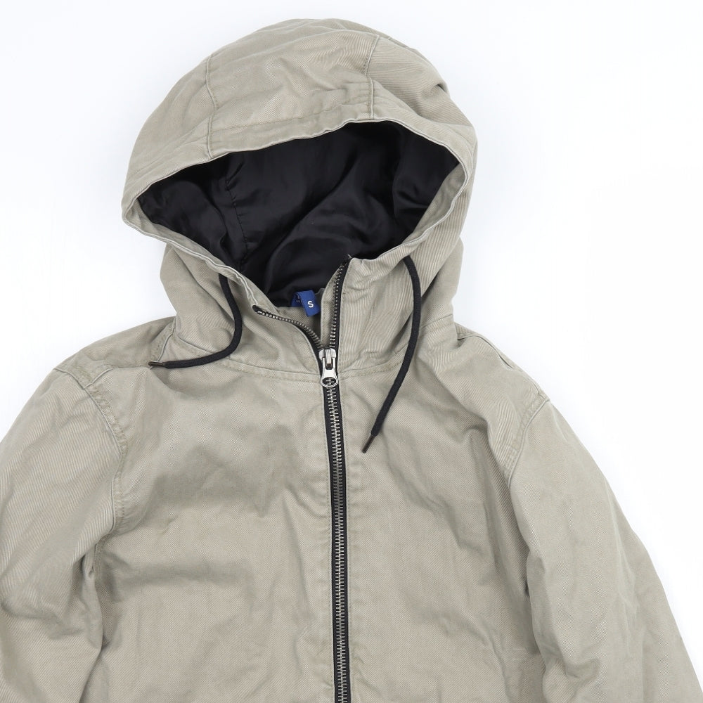 H&M Womens Beige   Jacket Coat Size S