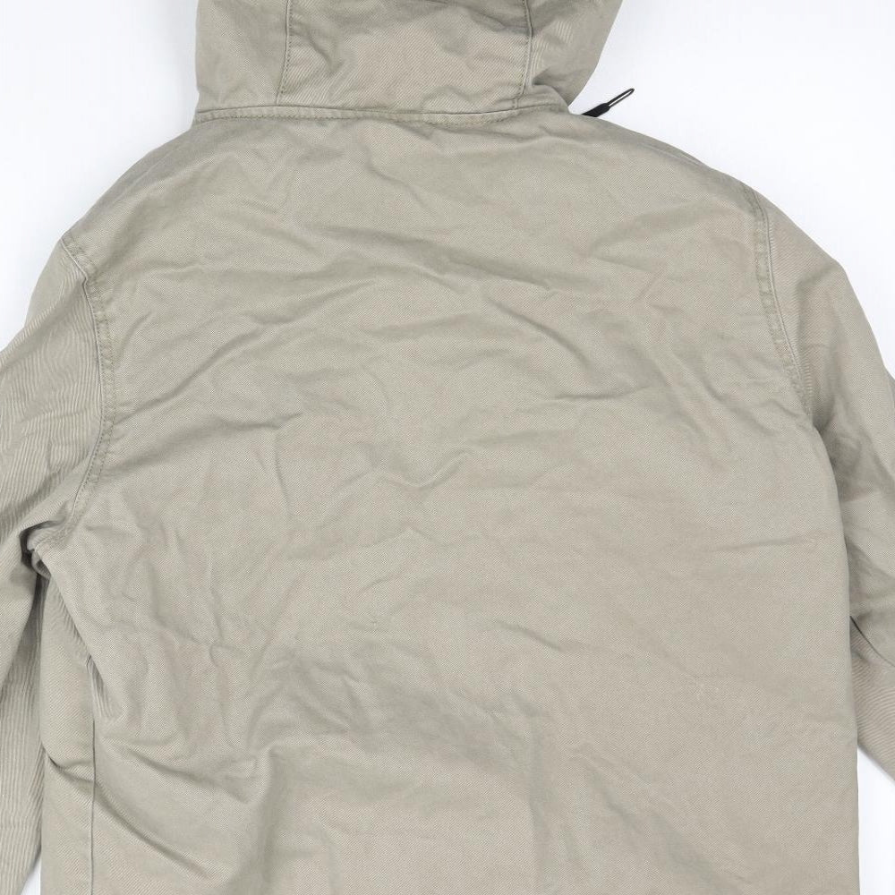 H&M Womens Beige   Jacket Coat Size S