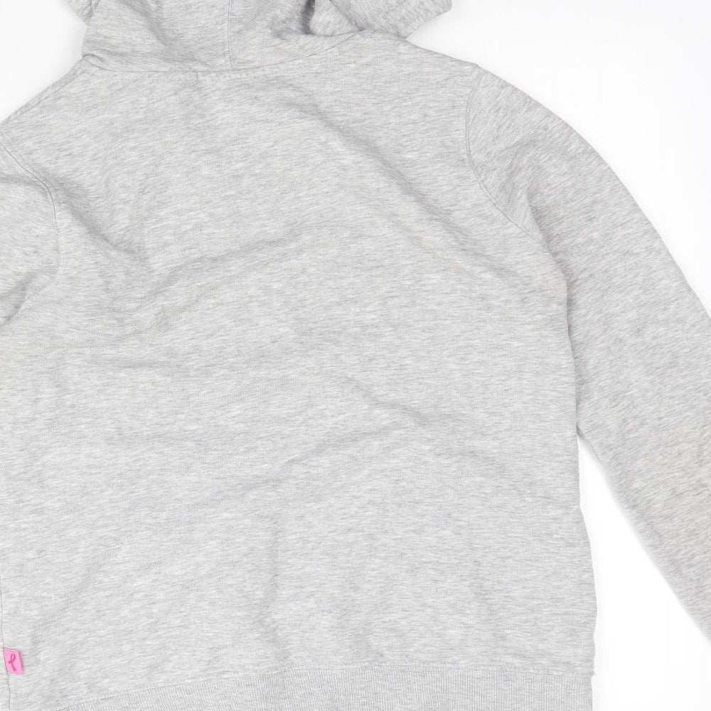 George Womens Grey   Full Zip Hoodie Size 10