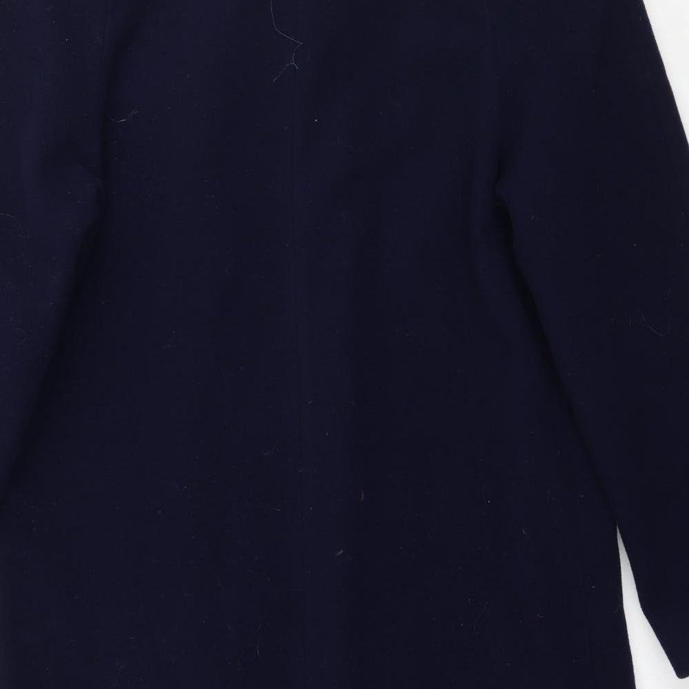 Eastex Womens Blue   Overcoat Coat Size 12