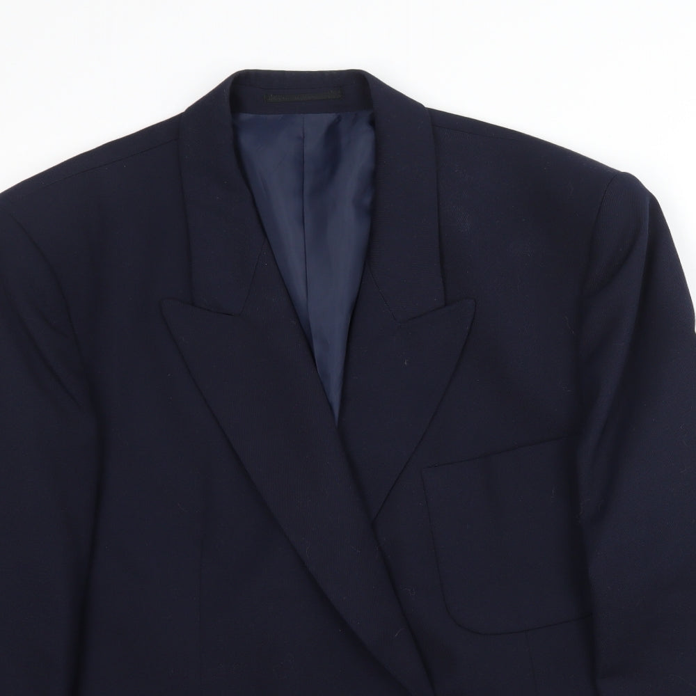 Jeff Banks Mens Blue   Jacket Suit Jacket Size 40